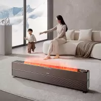 美的 踢脚线取暖器 HDV22XA黑色1台