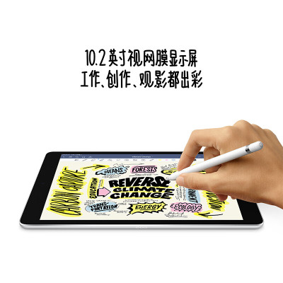 苹果(Apple)ipad2021款第9代10.2英寸苹果平板电脑ipad9代 WLAN款 64G