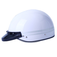 DXBG 防暴头盔安保盔夏季保安防爆头盔交通骑行战术安全帽防护头盔(白色骑行头盔 ) BQK209