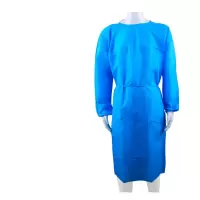 身体防护一次性蓝色隔离服隔离衣