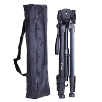 DXBG精品便携三脚架云台套装 微单数码单反相机摄像机旅行用 优质铝合金超轻三角架黑色