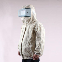 HH1098-1帆布平框防砂衣+HH1093-B帆布防砂裤 均码 货期5-10天