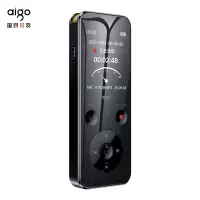 爱国者(aigo)R6922-16G 专业高清降噪 会议录音转文字 智能录音笔 黑色