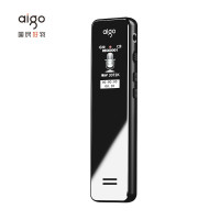 爱国者(aigo)R6933-16G 一键录音 转文字会议记录 学习培训采访录音笔 黑色