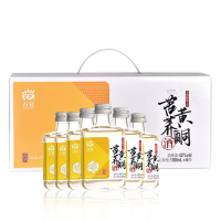 谷冠 黄酮苦荞酒 露酒 42%vol 100ml*6瓶/盒 山珍系列 云南特产