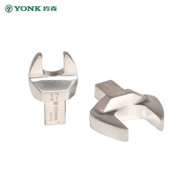 约克(YONK)扭力扳手开口头 扭矩扳手配件方头