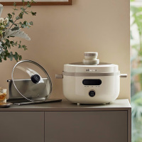 小熊(Bear)小家庭压力锅YLB-C40U5压力锅4L多功能