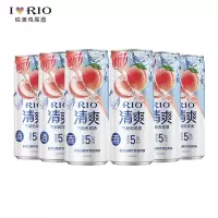 RIO锐澳预调鸡尾酒清爽白桃口味330ml*8罐果酒