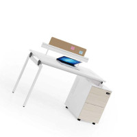 霜叶艾米斯单人职员位J-AMS-DA14规格:1400W×600D×1050H