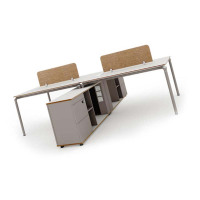 霜叶优末四人职员位J-MO-GA28规格:2800W×2800D×1050H