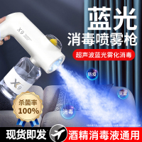 消毒喷雾枪酒精消毒枪蓝光纳米雾化器手持快递空气杀菌消毒机讯迪