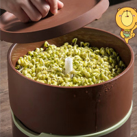 小熊(Bear)DYJ-B01C1豆芽机 紫砂陶瓷罐 家用微电脑全自动