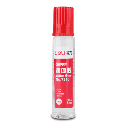 得力 7316 50ml 强粘型液体胶 一瓶装