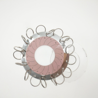 得印 7423 18位钥匙盘 钥匙环圈 钥匙牌 金属钥匙扣收纳盘 一个装