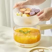 谷格(GUGE) 德国 谷格GUGE 电炖锅 玻璃隔水炖 燕窝 养生锅 多功能一体小火锅迷你BB煲粥 GB865