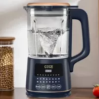 谷格(GUGE) 德国谷格小型低音破壁机家用全自动加热免过滤迷你豆浆机料理机辅食机榨汁机GG678 GG678金边蓝