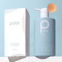柏缇(POTE)海盐净透沐浴露 留香男女后背除螨氨基酸沐浴乳液475ml