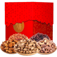 臻味 坚果礼盒春节年货干果 上新了故宫-景鹤庆云礼盒1.73kg(BY)