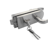 海上漂(HAISHANGPIAO) 隔门锁门锁单门银色/1个装隔门锁