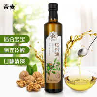 帝麦 食用油 物理冷榨核桃油 500ml