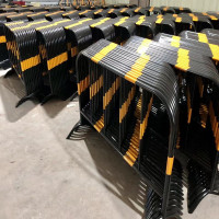 TREKA 不锈钢铁马护栏道路安全围栏防护隔离施工栏商场学校临时可移动围挡 道路安全隔离铁马