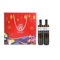 伊莎贝拉 特级初榨橄榄油750*2礼盒 原油西班牙进口中式烹饪冷压榨食用油