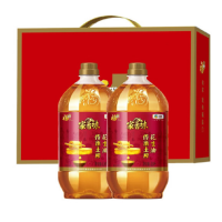 福临门中粮出品 家香味传承土榨花生油1.8L*2
