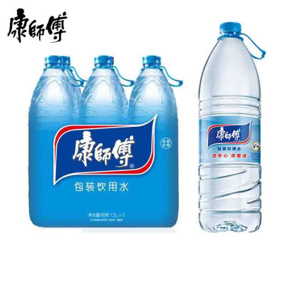 康师傅 包装饮用水 1.5L*6瓶