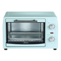 美的(Midea)家用台式迷你电烤箱12L网红烤箱机械操作电烤箱 PT12B0