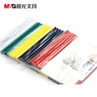 晨光(M&G)A4拉杆夹透明抽杆夹15mm ADM94521 1包10个装 颜色随机 单包价