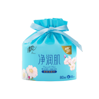 清风 净润肌卷装棉柔巾80段 BCB80J
