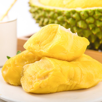 [西沛生鲜]顺丰速运 泰国金枕头榴莲肉 1盒 200g 冷冻果肉新鲜冰冻带核速冻进口水果树熟