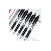 得力 S01中性笔 0.5mm弹簧头(黑) 30支 1盒