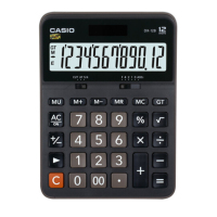 卡西欧(CASIO)DX-12B 商务计算器 大型机 黑色经典款