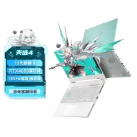 华硕天选4 13代英特尔酷睿i9 15.6英寸游戏本 笔记本电脑(i9-13900H 16G 1TB RTX4060 165Hz P3广色域)青