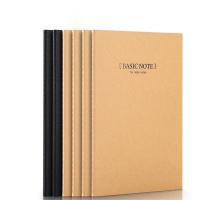 得力 33457牛皮纸缝线软抄本 6本装 1包