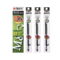 晨光通用中性笔芯(0.5mm/黑色) MG-6102 (602支) 黑色+红色
