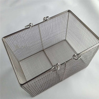 定制不锈钢304取样篮300*200*200手提篮 单个装
