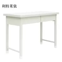 利特莱依钢制二抽办公桌学习桌[工厂现做 7天内发货]
