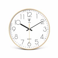 北极星2668 14英寸 金边时尚挂钟