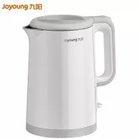 九阳(Joyoung) 电水壶家用烧水壶双层保温防烫开水煲热水壶 K15FD-W330 1.5L/灰白色
