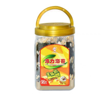 波力 海苔芝麻夹心脆 96g (约36包)紫菜脆片海苔儿童休闲食品