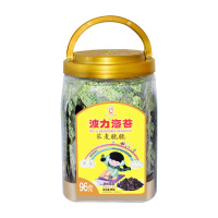 波力 海苔荞麦夹心脆 96g*2 (约96包)紫菜脆片海苔儿童休闲食品