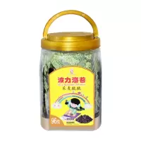 波力 海苔荞麦夹心脆 96g*2 (约96包)紫菜脆片海苔儿童休闲食品