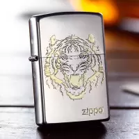 芝宝(ZIPPO) 打火机 205 深雕虎头