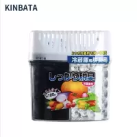 kinbata冰箱除味剂家用保鲜空气净化臭氧除异味冰箱除味盒黑炭 N-976