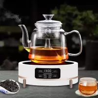 煮茶壶煮茶器电陶炉黑茶白茶泡茶壶黑陶日式 茶炉家用网红蒸煮茶壶泡茶HM-023