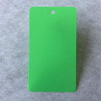 空白物料卡塑料标签5*9cm 1000张 绿色
