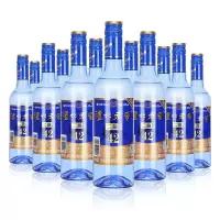 泸州老窖 二曲蓝瓶 42度白酒 500ml*12瓶 整箱装