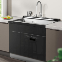 长虹(CHANGHONG)集成水槽洗碗机一体 嵌入式3D超声波果蔬清洗6套家用大容量洗碗机 JJSD-2-W3L